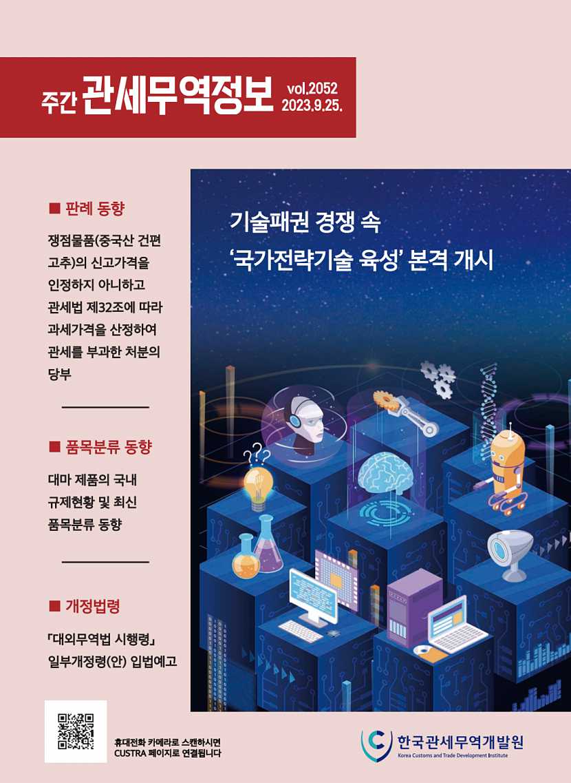 관세무역정보(제2052호)
